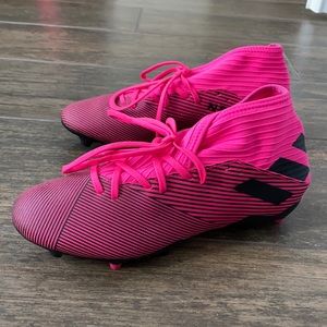 Adidas Nemesis Soccer Cleats - Hot Pink M7.5 W9